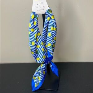 Piper K | Spring Summer Vacation Lemon Striped Boat Bag Scarf 🍋☀️